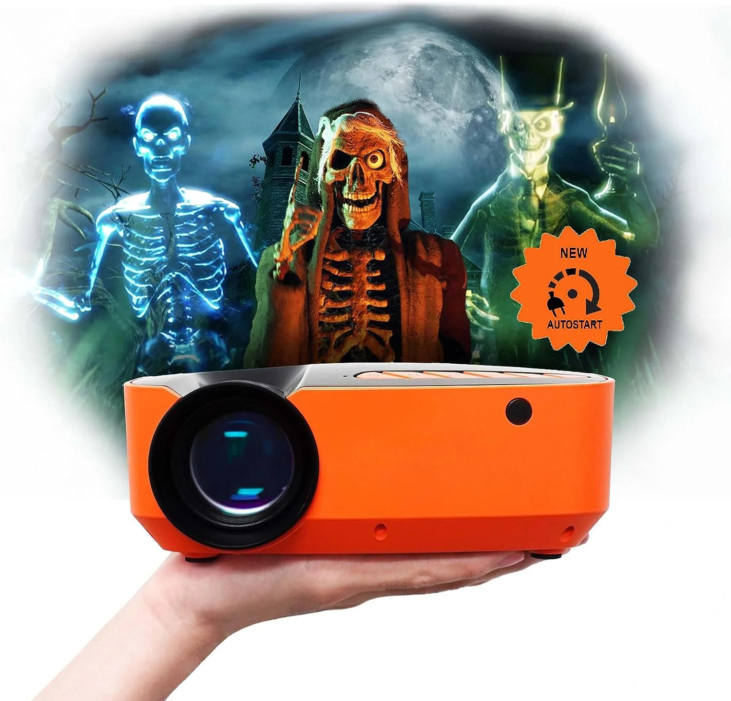 Halloween Projector (2023 Upgrade) for Haunted Windows