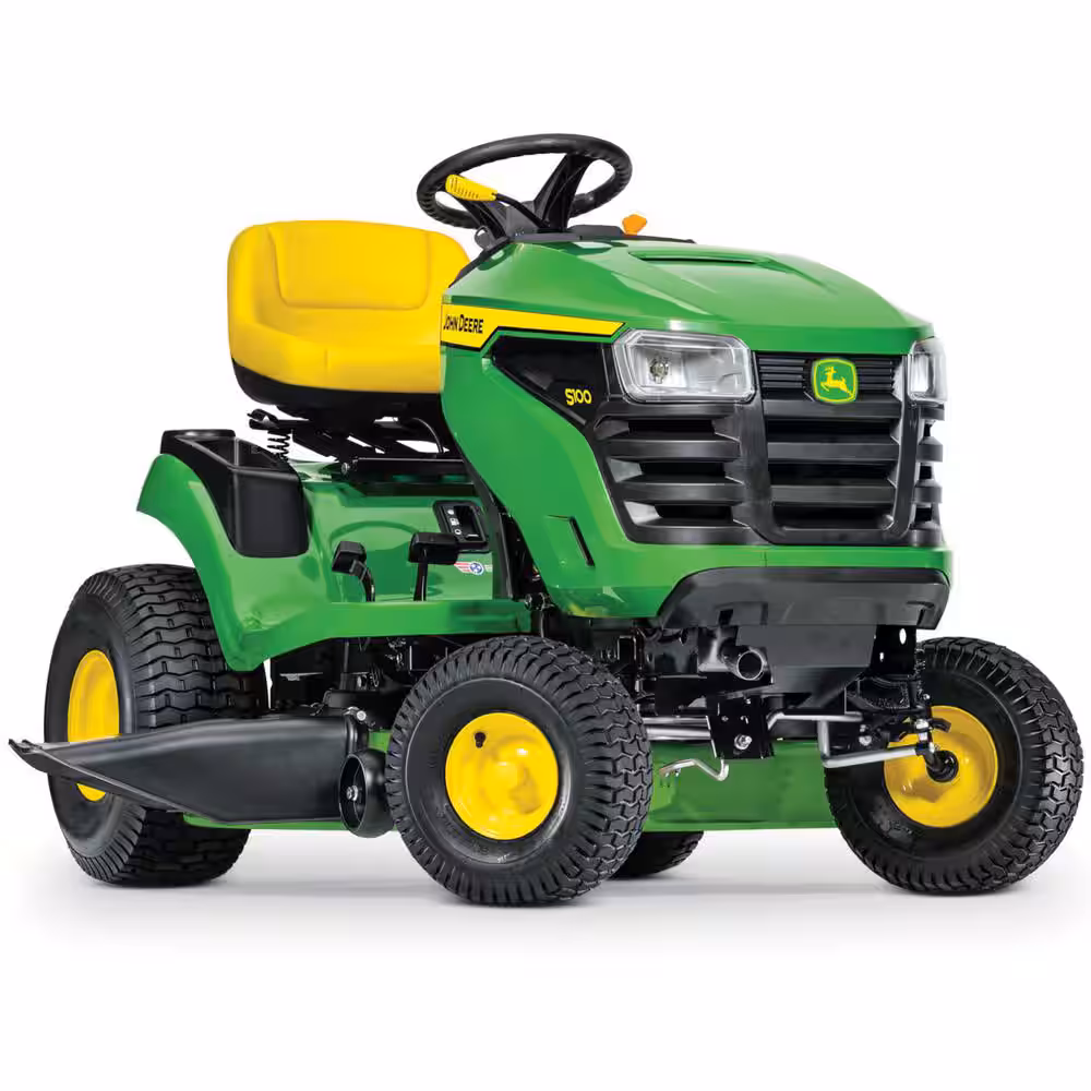 John Deere S100 42 in Riding Lawn Mower – 17.5 HP Gas Hydrostatic Drive