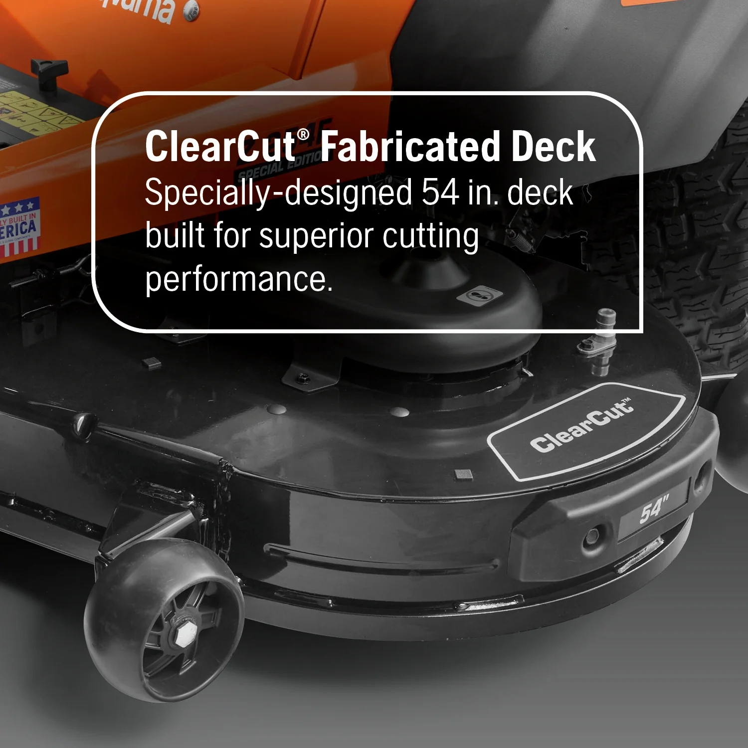 Husqvarna Z254F Special Edition 54-in Zero-Turn Riding Lawn Mower – 23-HP V-Twin Engine