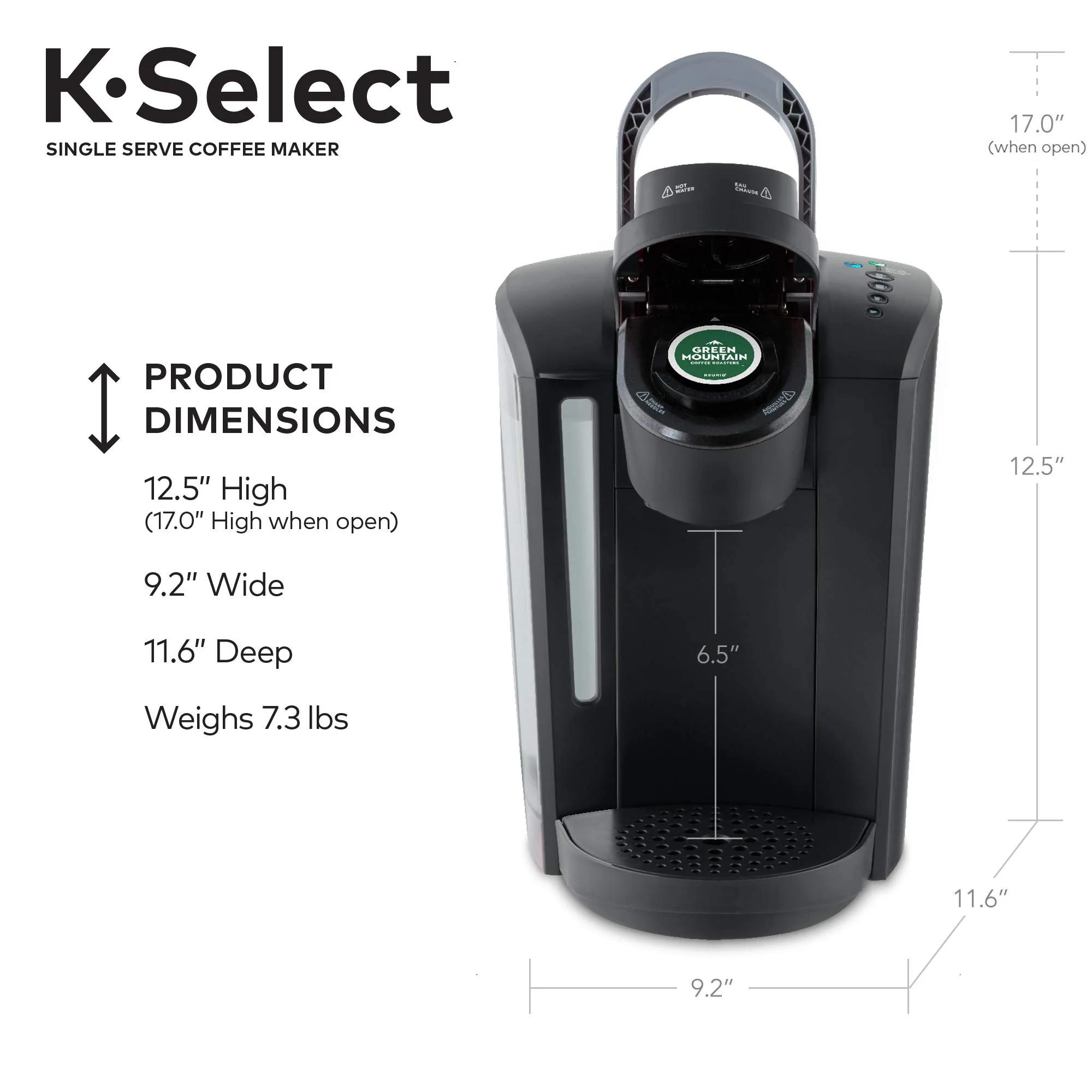Keurig K-Select Single-Serve K-Cup Pod Coffee Maker