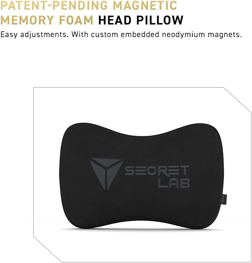 Secretlab Chaise Gaming Titan Evo Cookies & Cream - Ergonomique, Confortable et Inclinable avec Accoudoirs 4D, Appui-Tête Magnétique et Support Lombaire Intégré à 4 Directions - Gris - Tissu