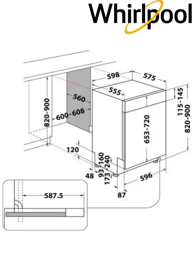 Whirlpool WBO3T133PFX