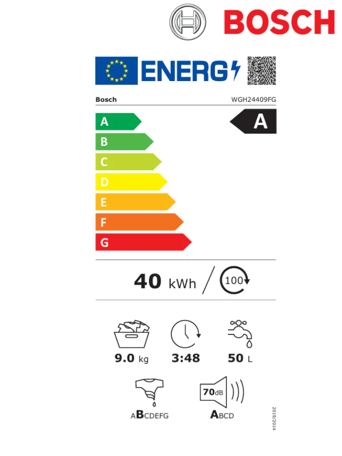 Bosch WGH24409FG
