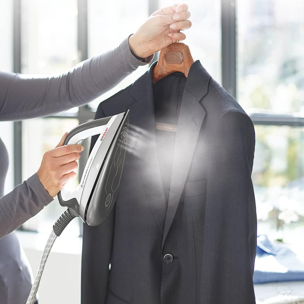 Polti La Vaporella XT90C, Fer à Repasser avec Chaudière, Pression 7 Bar, Fonction Eco, Autonomie Illimitée, Capacité 1.4 L, Puissance 2350 W, Pulsation de vapeur 450 g, Vert et Gris