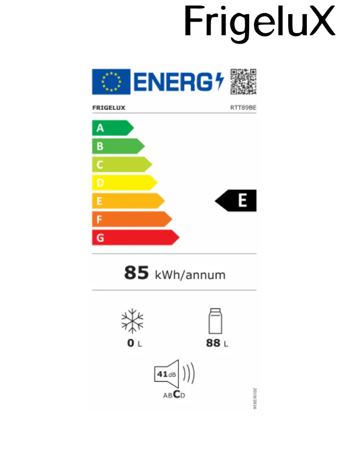 Frigelux RTT89BE