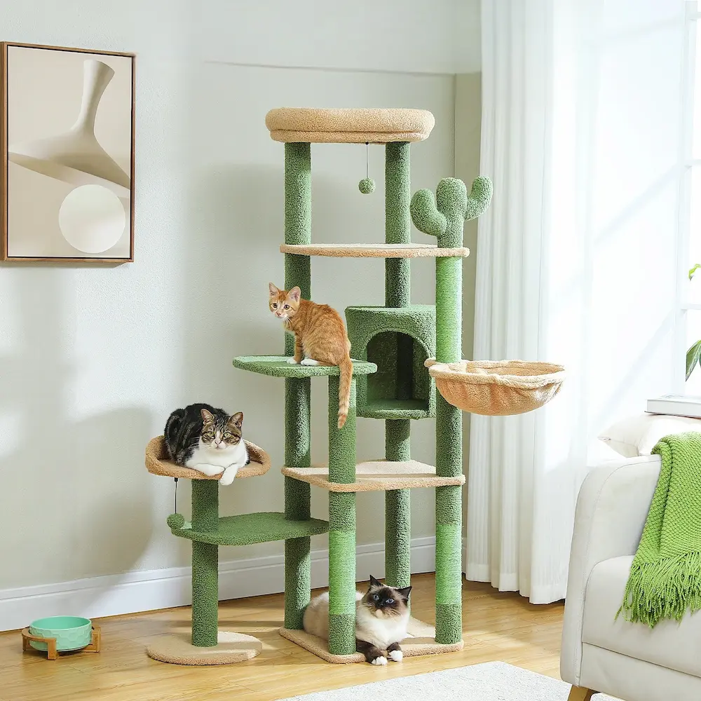 Arbre à chat pour grand chat - Confort et espace