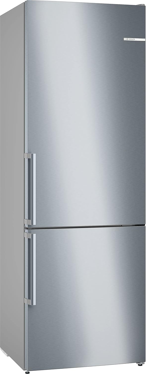 Bosch KGE39ALCA- Série 6, Réfrigérateur combiné pose-libre, 201 x 60 cm, Inox