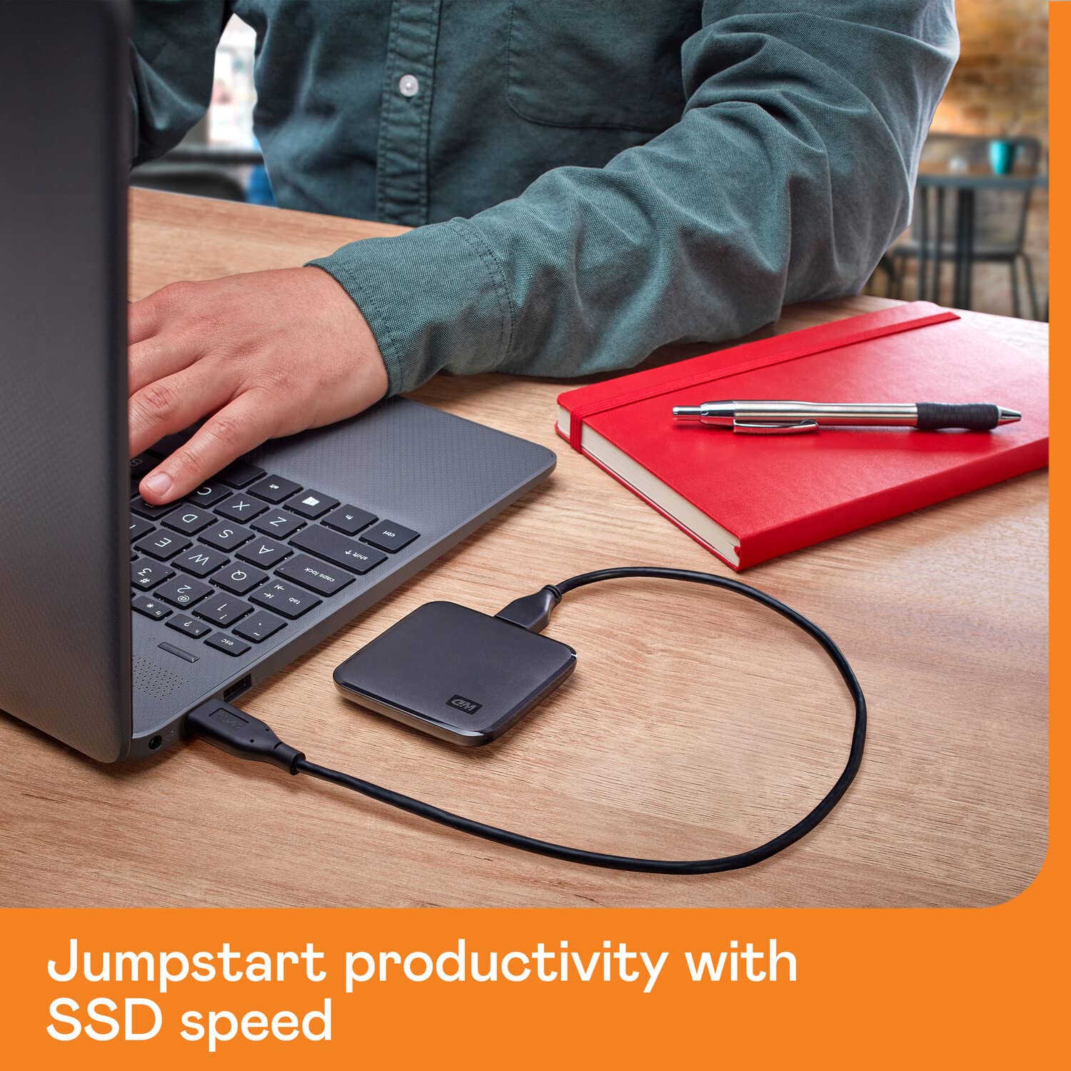 Western Digital 2TB Elements SE - Portable SSD, USB 3.0