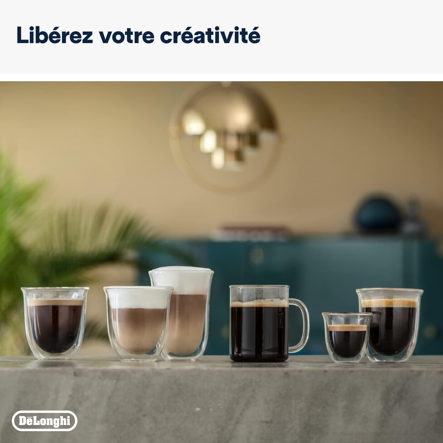 De'Longhi PrimaDonna Soul Machine a Café Grain ECAM612.55.SB, Machine Expresso et Cappucino, Technologie Exclusive Bean Adapt, Argent et Noir