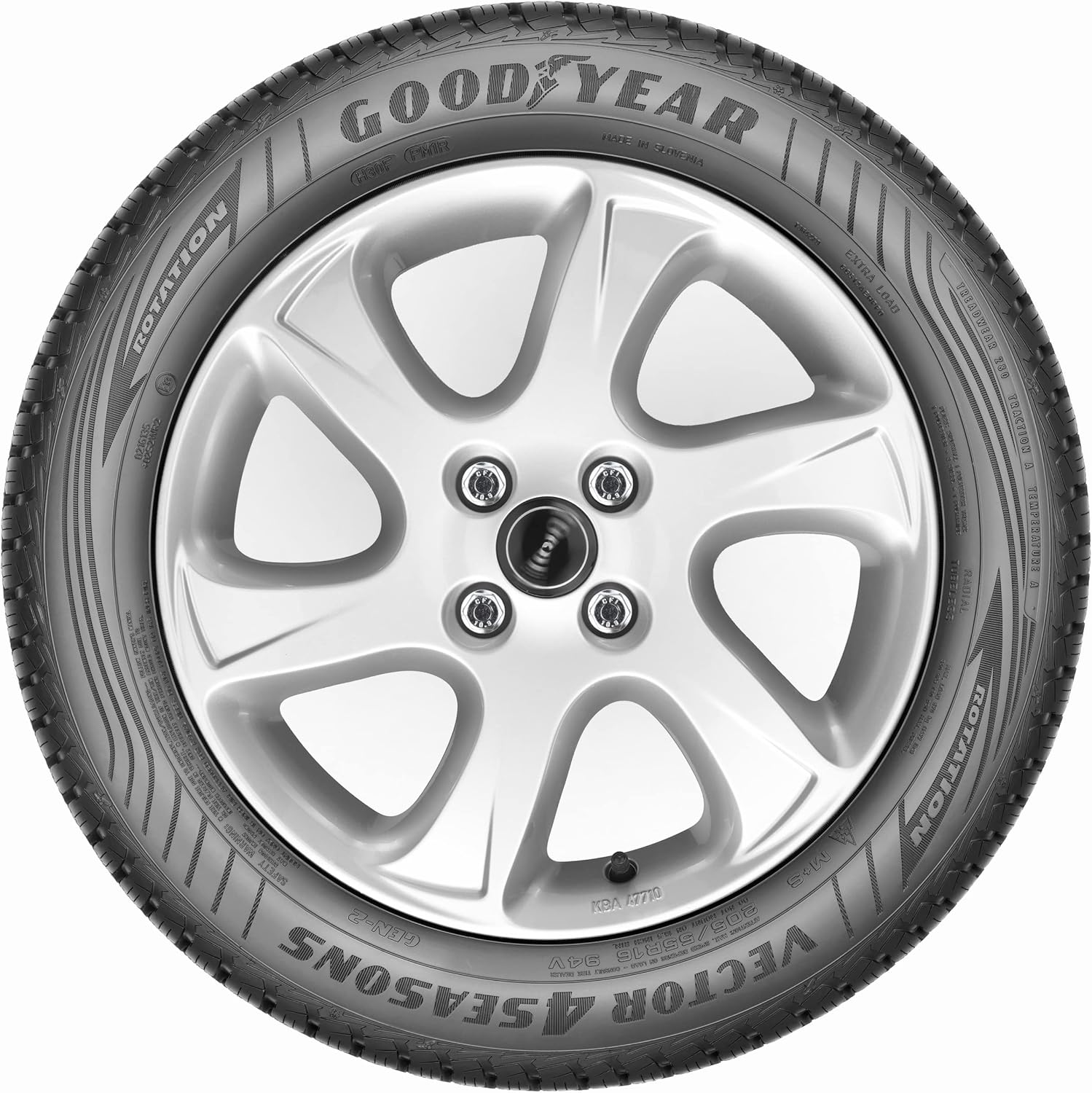 Goodyear Vector 4Seasons G2 M+S - 195/55R16 87H - Pneu 4 saisons