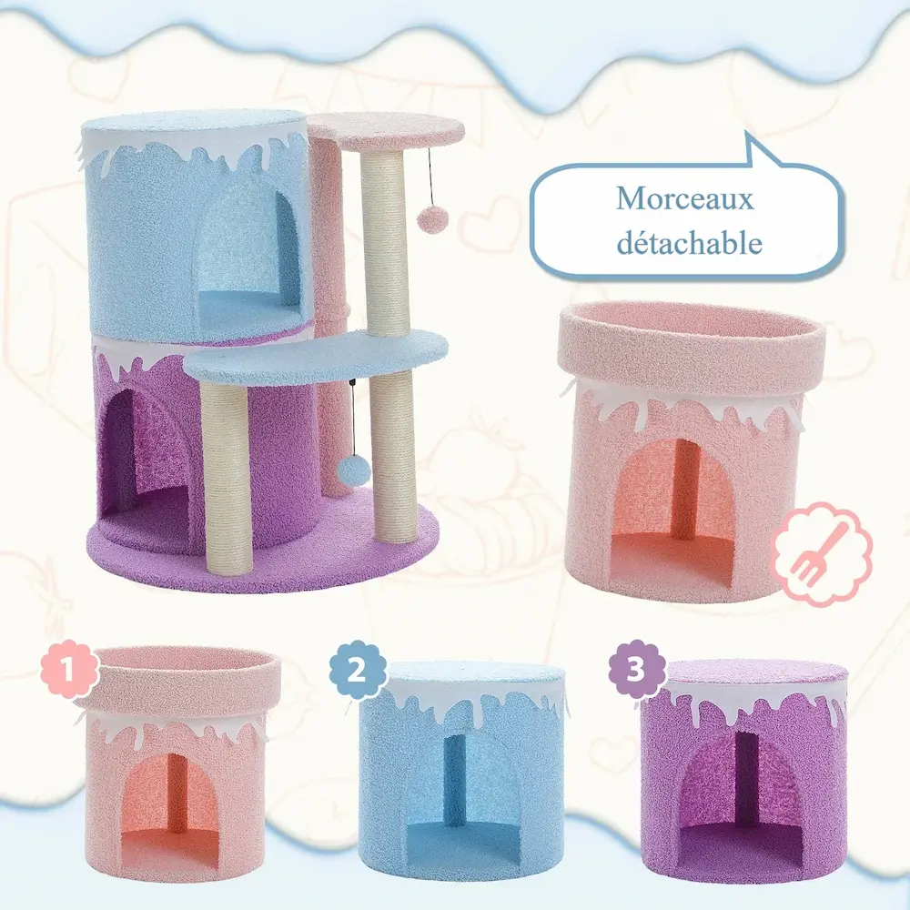 Arbre à chat Tour - Espace de détente