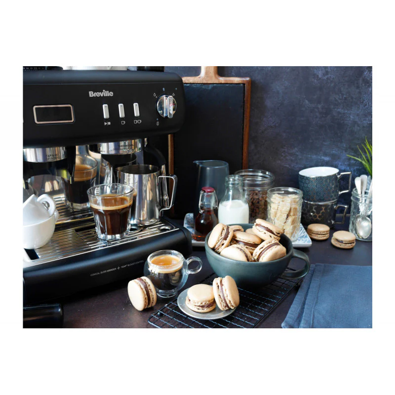 Expresso Breville Machine Espresso Avec Broyeur à Grains Intégré & écran Led Breville