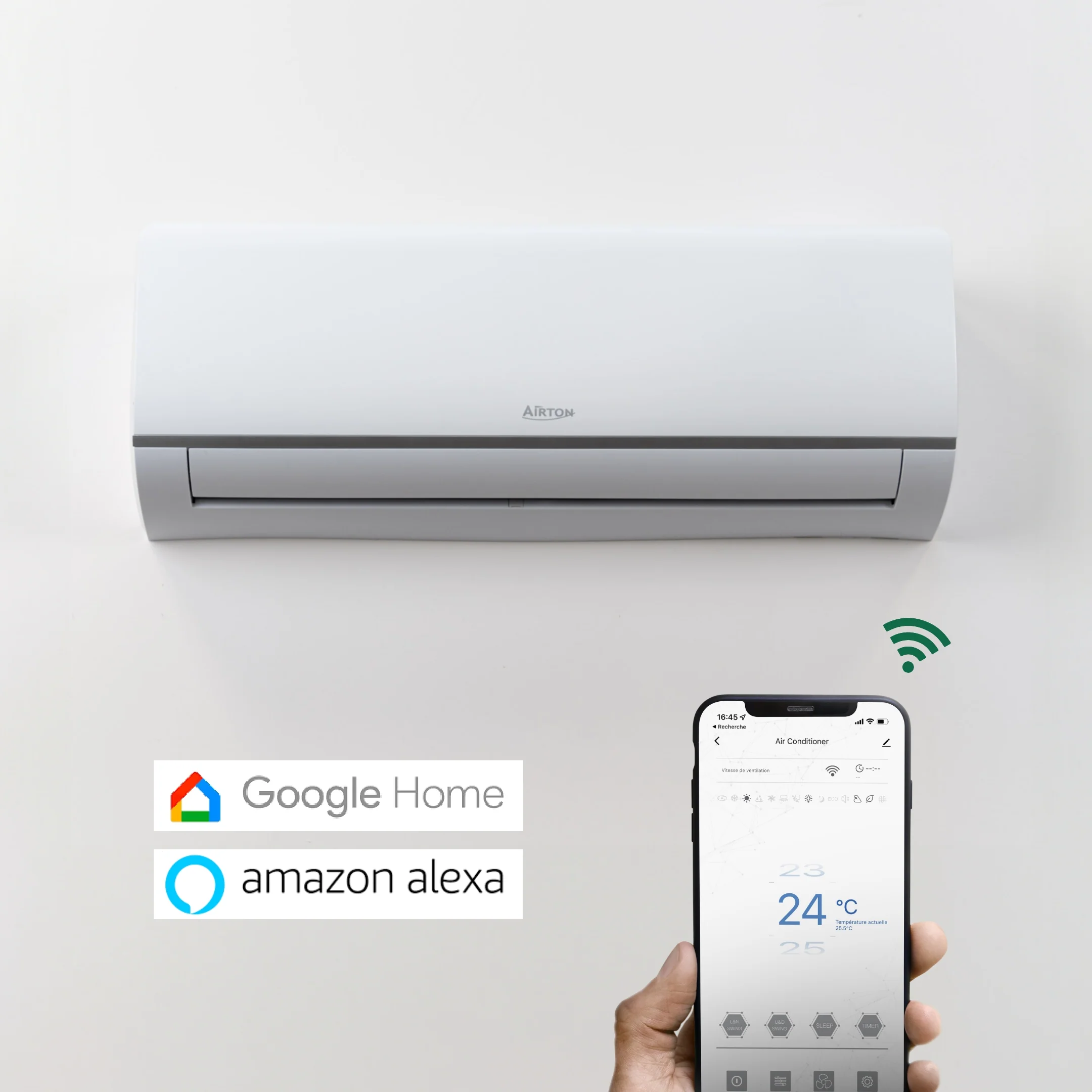 Climatiseur réversible - Pompe à chaleur Air Air (PAC)