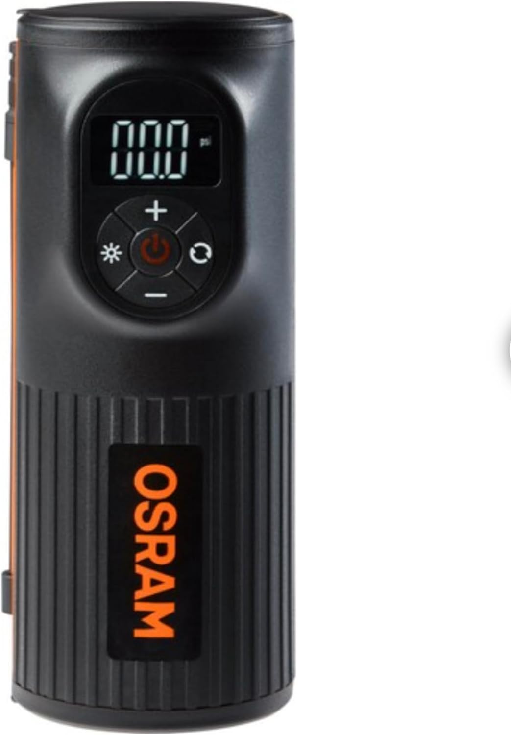 OSRAM TYREinflate Connect 650, compresseur de pneu numérique avec arrêt automatique et lumière LED, compresseur portable 12V pour pneus de voiture, connexion électrique via allume-cigare