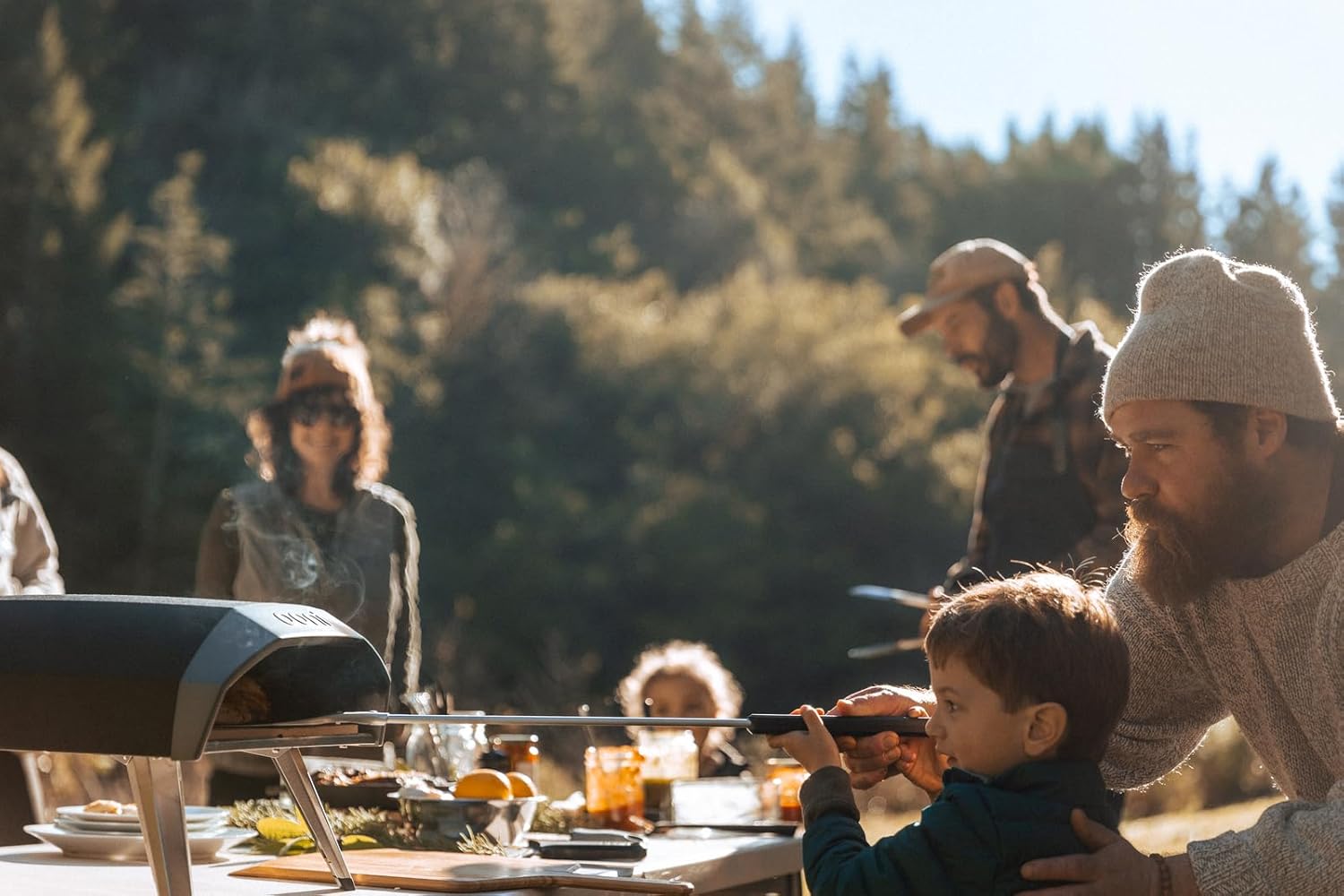 Ooni Koda 12 Four a Pizza Gaz 37 mBar Four a Pizza Exterieur Portable Four à Pizza Cuire d'authentiques Pizzas sur Pierre en 60 Sec Léger et Polyvalent pour Pizzas, Fours à Pizza Haute Performance