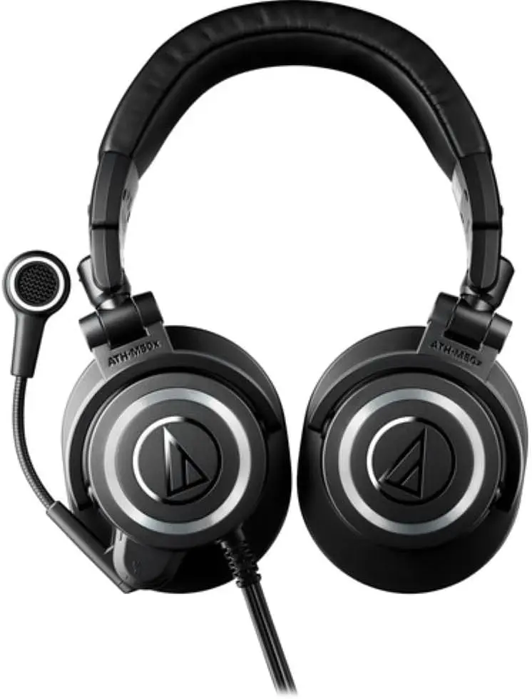 Audio-Technica ATH-M50xSTS-USB StreamSet Streaming Headset,Black