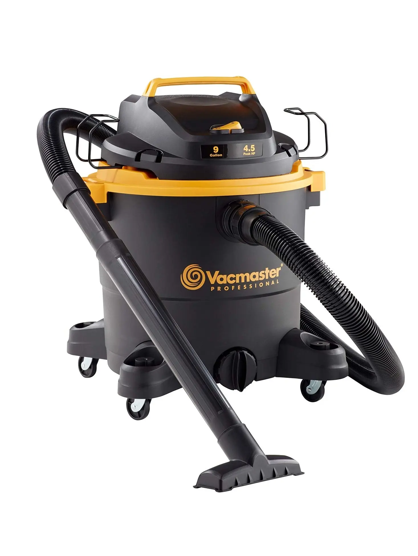 Vacmaster Professional 9-Gallon 4.5 Peak HP† Wet/Dry Vacuum