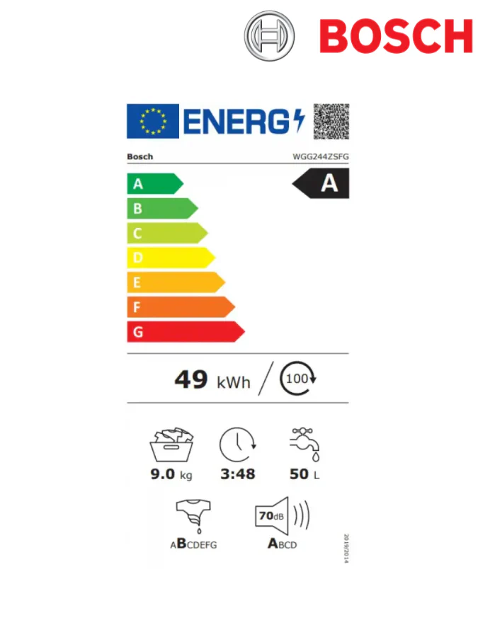 Bosch WGG244ZSFG