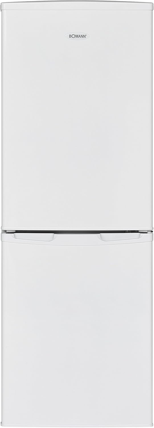 Réfrigérateur - congélateur Bomann KG 320 - Classe énergétique A+++ - Hauteur : 143,80 cm - 163 kWh/an - Réfrigérateur de 112 litres - Congélateur de 48 litres Weiß