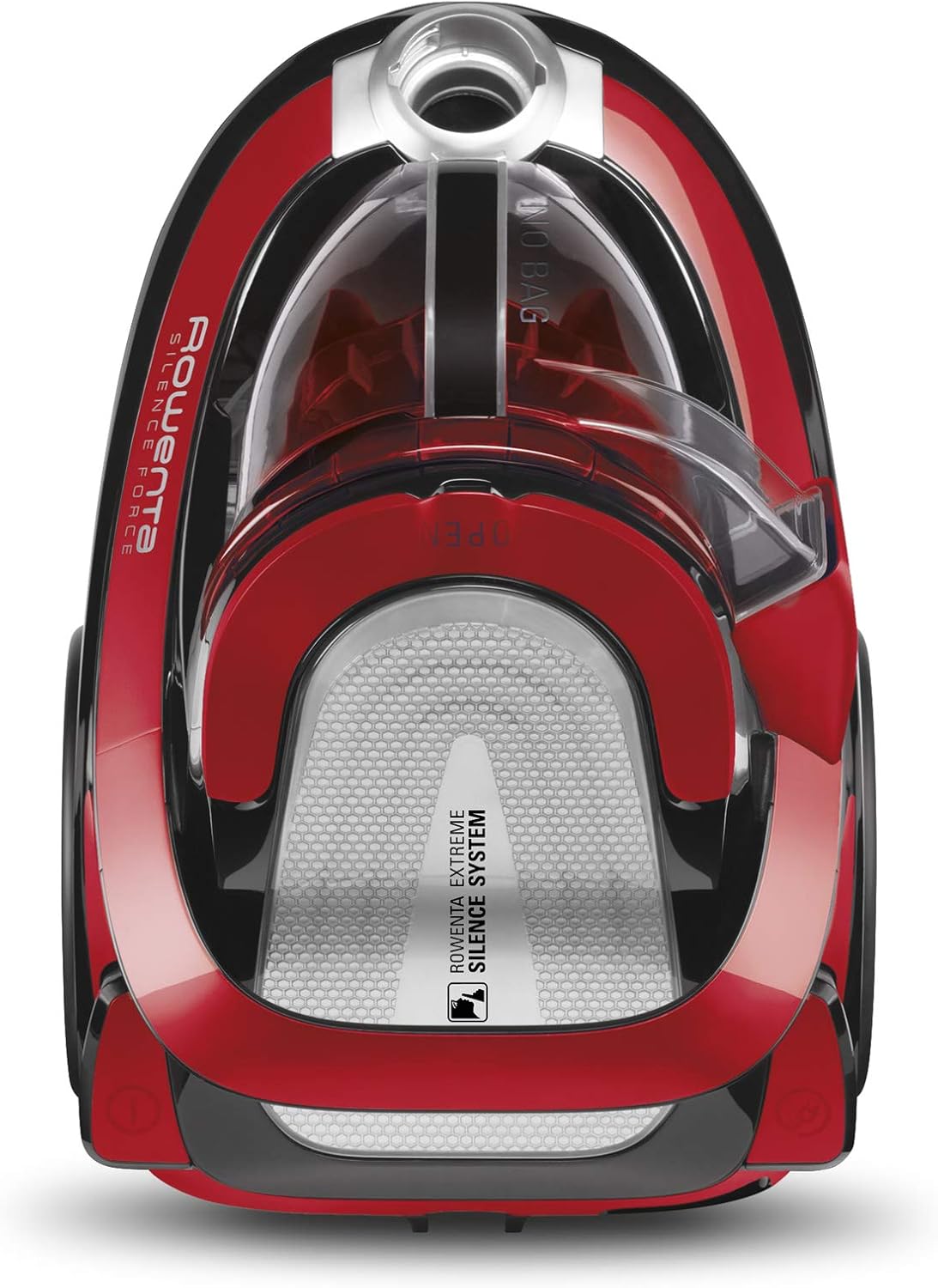 Rowenta Silence Force Cyclonic Aspirateur sans sac, Aspirateur traineau, Performant, Silencieux, Elégant, Capacité 2,5 L, Accessoires poils d'animaux, Fabriqué en France RO7260EA