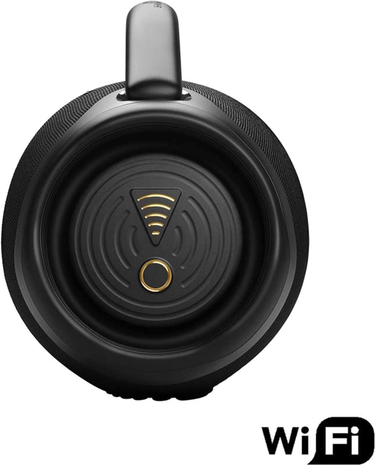 JBL Boombox 3 Wifi, Enceinte portable compatible avec Bluetooth et WiFi, Son JBL Original Pro et basses puissantes, étanche à l'eau et à la poussière, autonomie de 24h, Noire