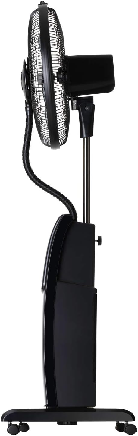 Taurus VB02 - Ventilateur brumisateur 90W, climatiseur, 3 vitesses et 3 modes, 90 W, 70° dʼoscillation, minuterie 12 h