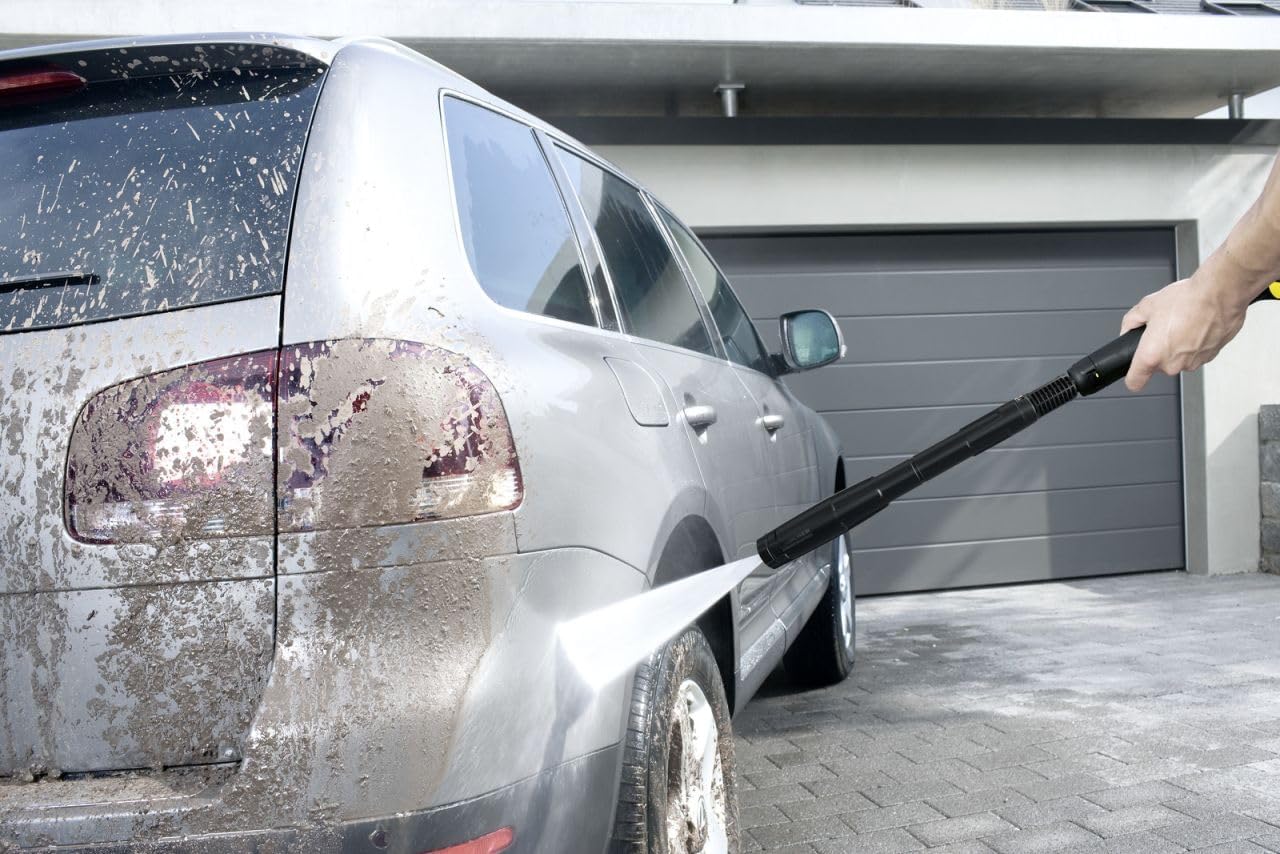 Krcher Hochdruckreiniger K 7 Premium Power Home, Druck: 180 bar, Durchfluss: 600 l/h, Flchenleistung: 60 m/h, Leistung: 3.000 W, Schlauchtrommel, mit Pistole, Dreckfrser, Strahlrohr