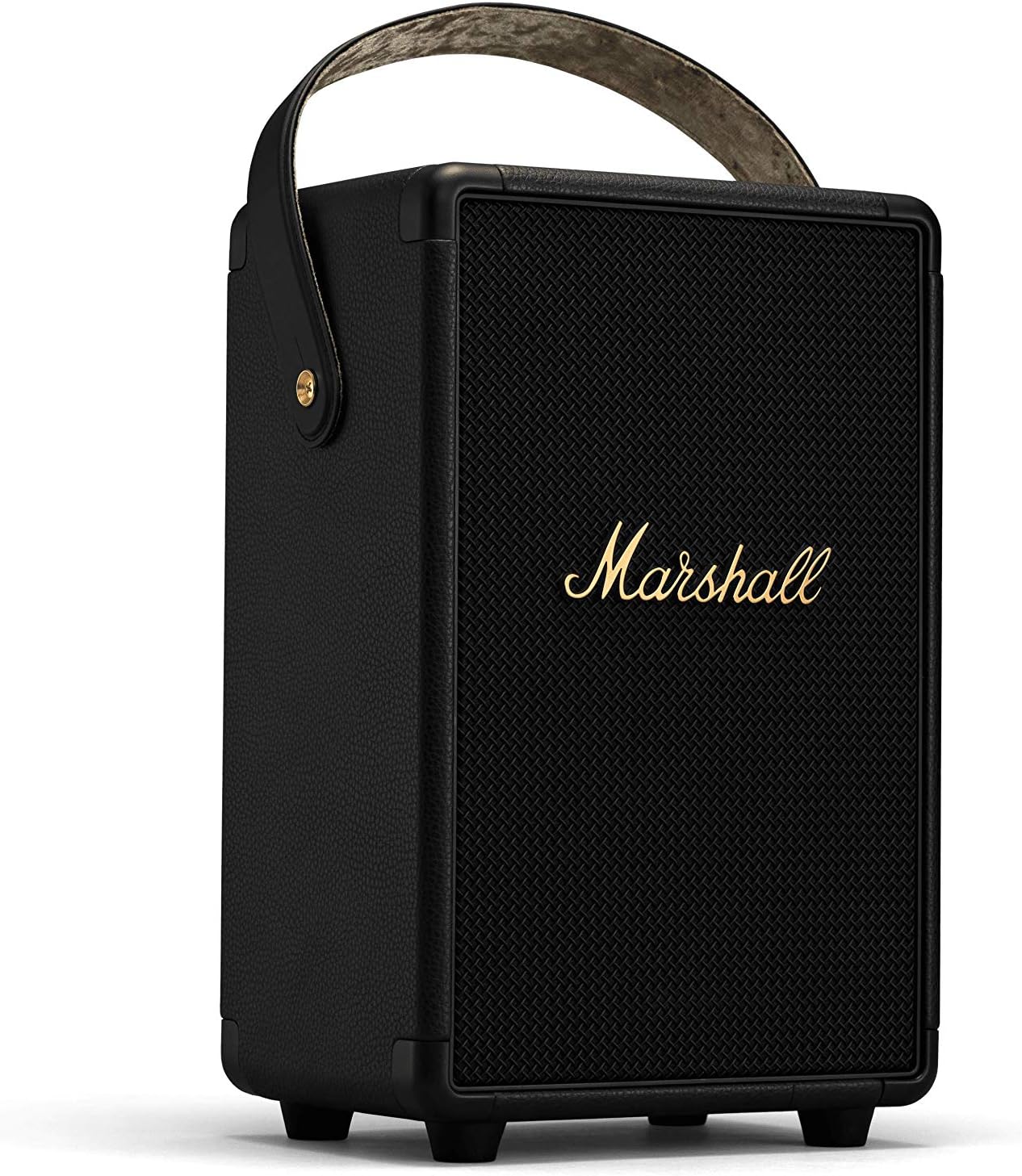 Marshall Stockwell II Enceinte Bluetooth Portatif - Noir et Laiton[Exclusif Amazon]