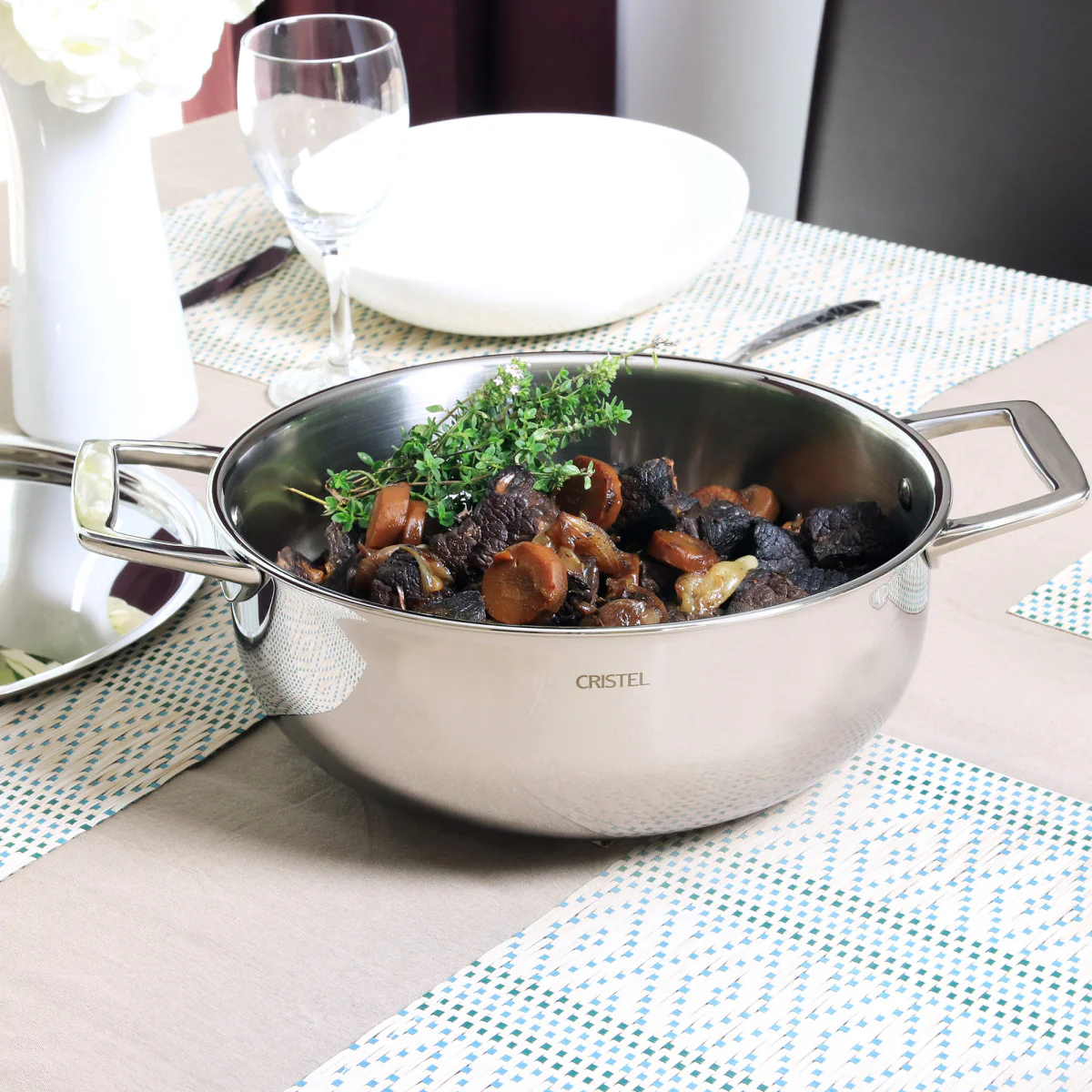 Faitout inox Castel'Pro 20cm Cristel