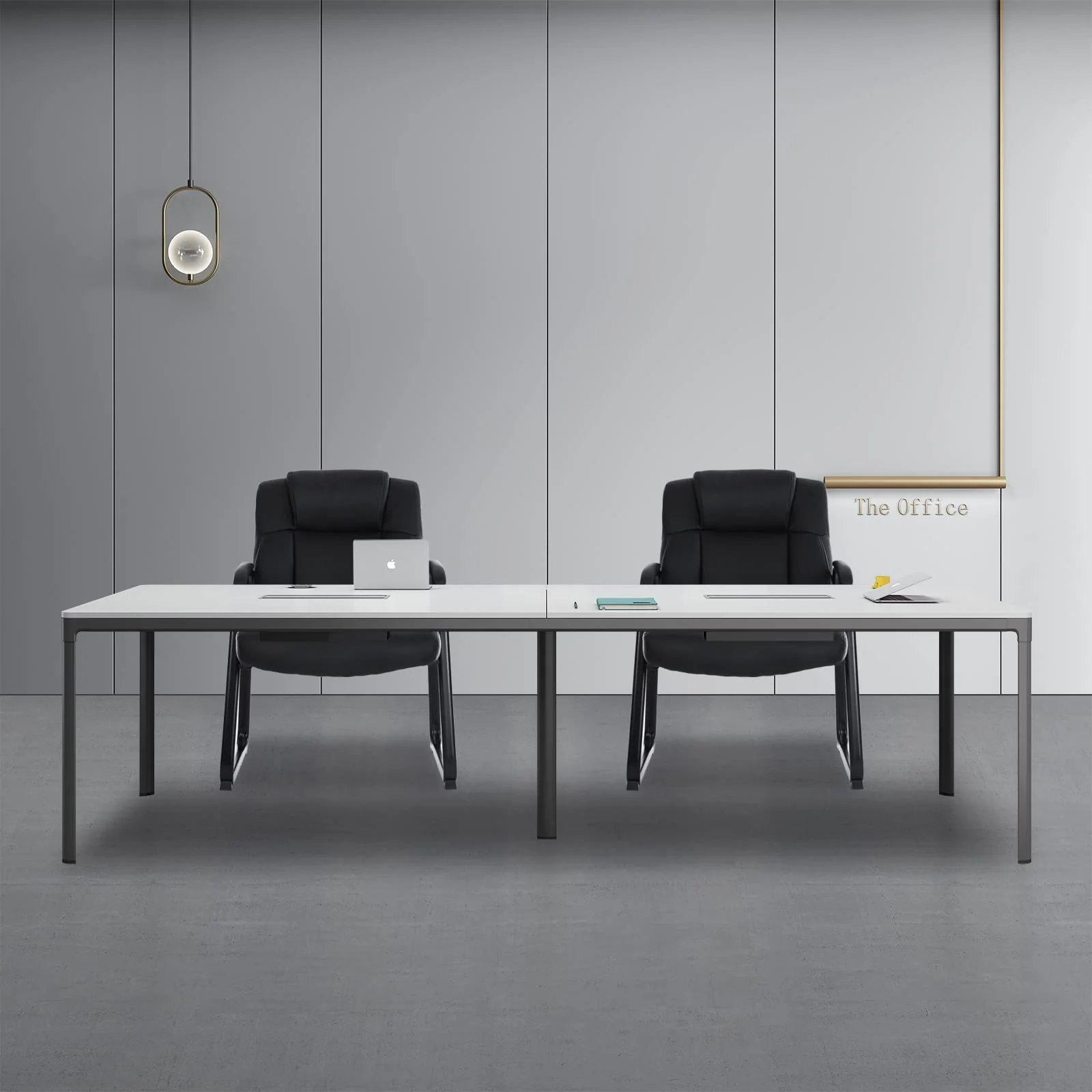 CLATINA Big & Tall 400 lb Guest Chair, Leather Reception Chairs