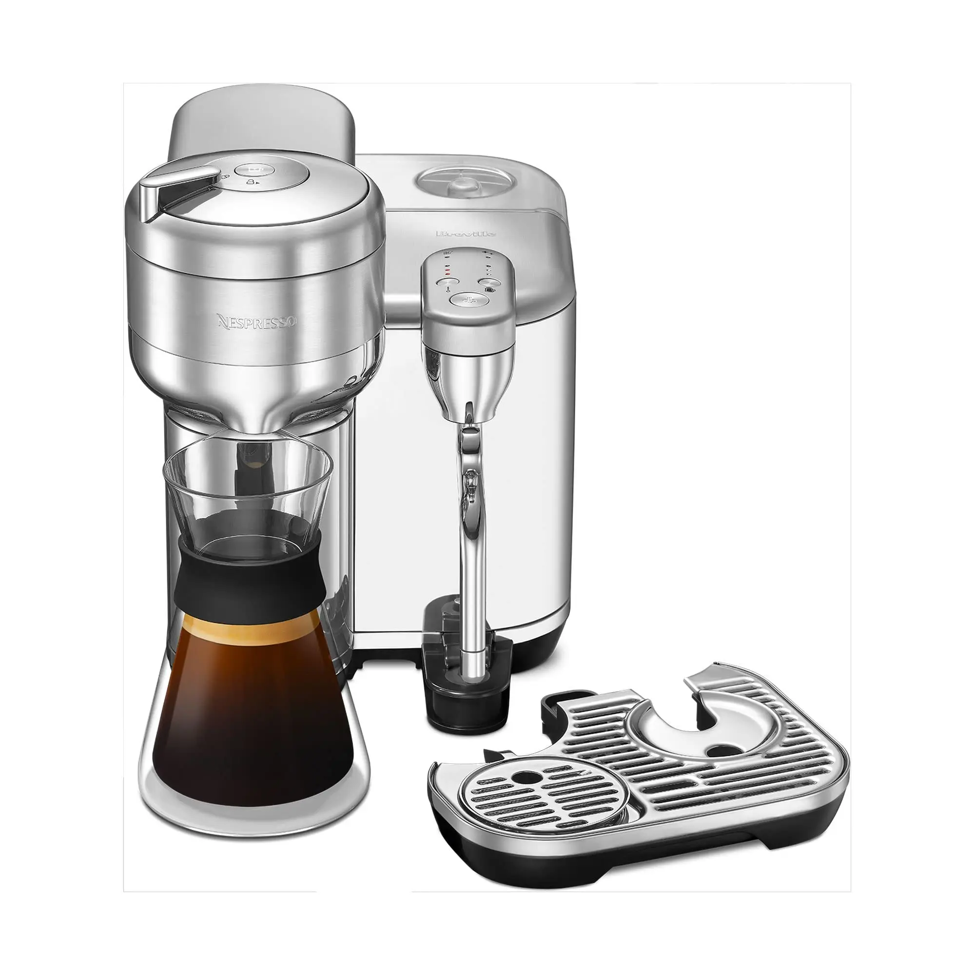 Breville Nespresso Vertuo Creatista BVE850BSS, Brushed Stainless Steel