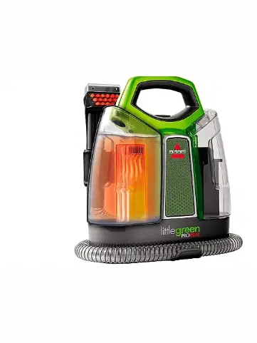 BISSELL Little Green Proheat Portable Deep Cleaner/Spot Cleaner and Car/Auto Detailer with self-Cleaning HydroRinse Tool for Carpet and Upholstery, 2513E