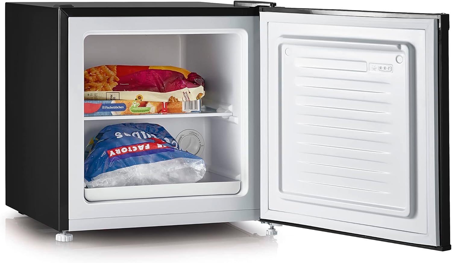 SEVERIN Combiné Table Top, Mini Bar, Mini réfrigérateur Pose libre, Réfrigérateur bar de largeur 56 cm, Volume : 120 Litres, Classe D, 110 kWh/an, 39 dB, Blanc, TKS 8846