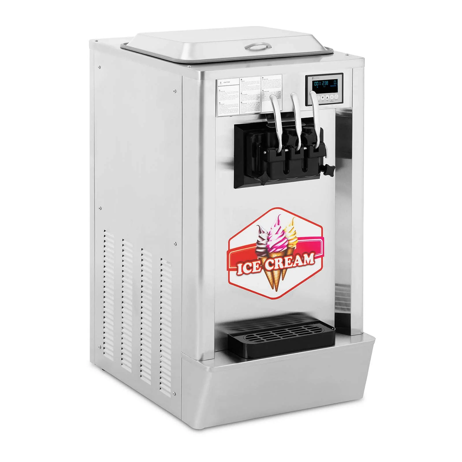 Machine à glace italienne 1150 watts 18 l/h 1 parfum machine à glace italienne pro machine à glace italienne pas chère  14_0004901