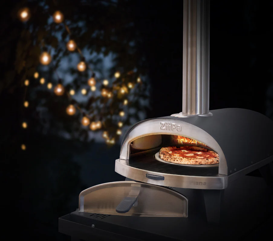 Four à Pizza PIANA à pellets Ardoise Ziipa