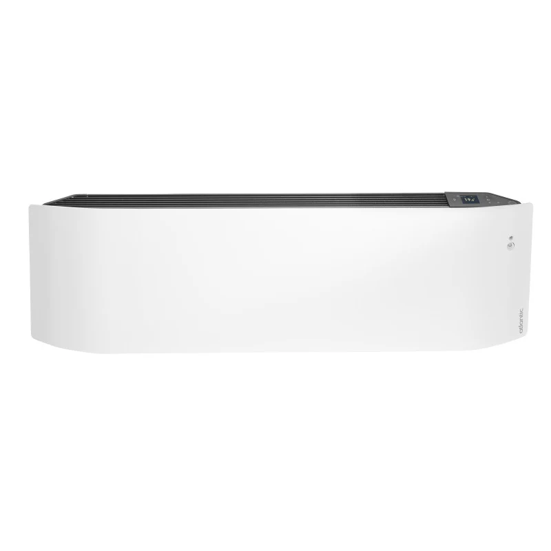 Radiateur Connecté Lumineux Plinthe Divali 1000w Gris étoilé   507632 Atlantic