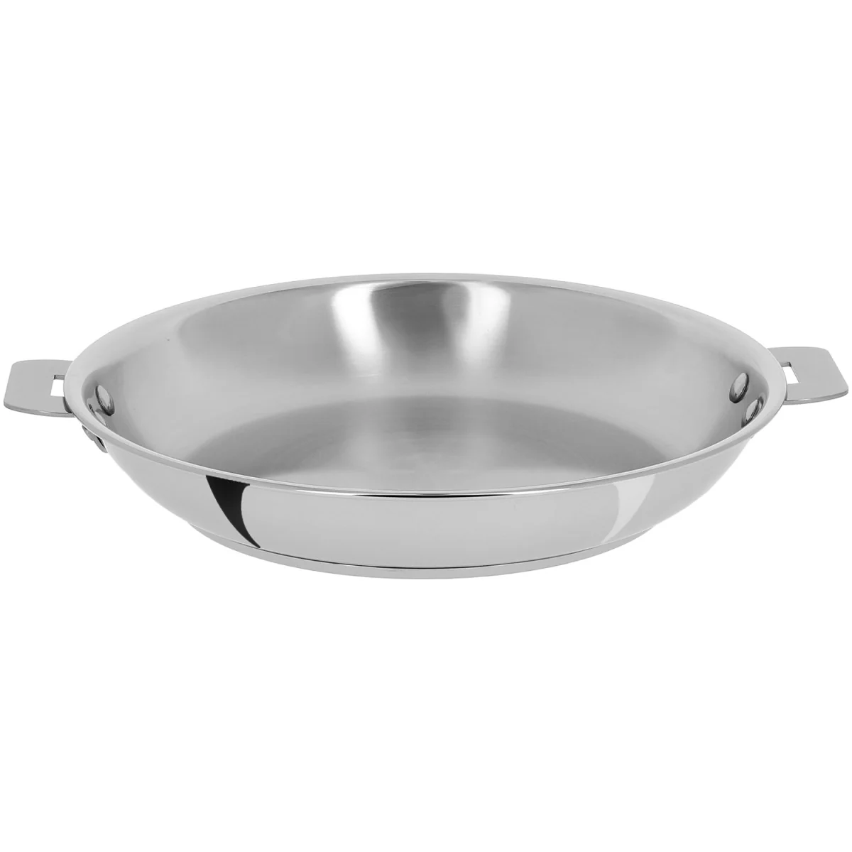 Poêle inox Casteline amovible 32cm Cristel