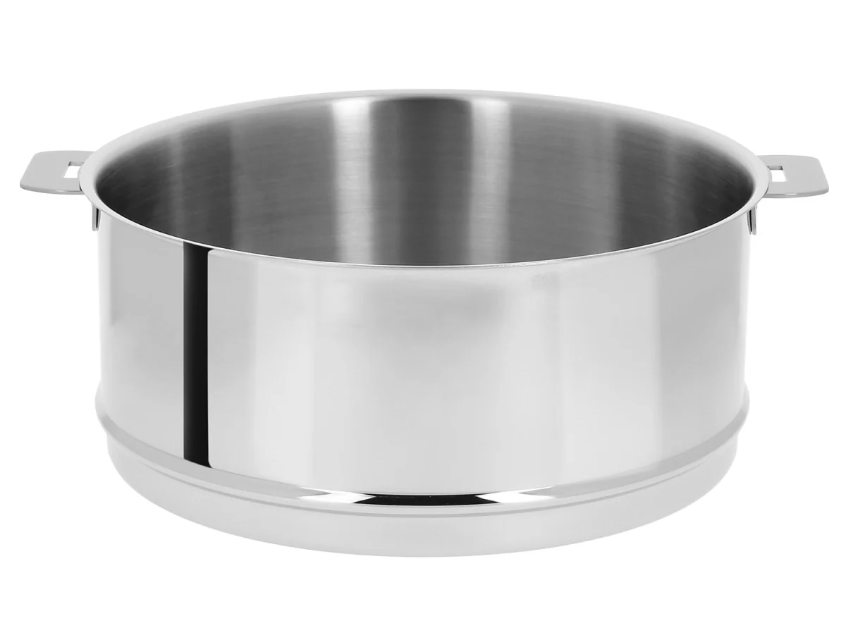 Elément cuit-vapeur inox Mutine amovible 24cm Cristel