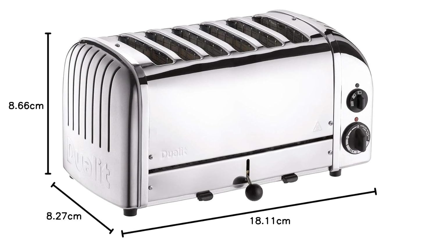 Dualit 60144 Grille-pain 6 tranches poli