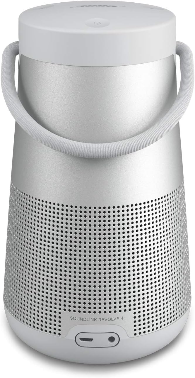 Bose Enceinte Bluetooth Portable SoundLink Revolve+ (Séries II) : Enceinte sans Fil Résistante Ã€ Lâ€™Eau Dotée Dâ€™Une Batterie Longue Durée, Noir