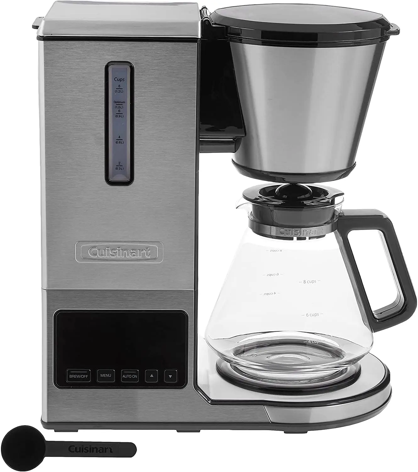 Cuisinart CPO-800P1 PurePrecision 8 Cup Pour-Over Coffee Brewer, Silver