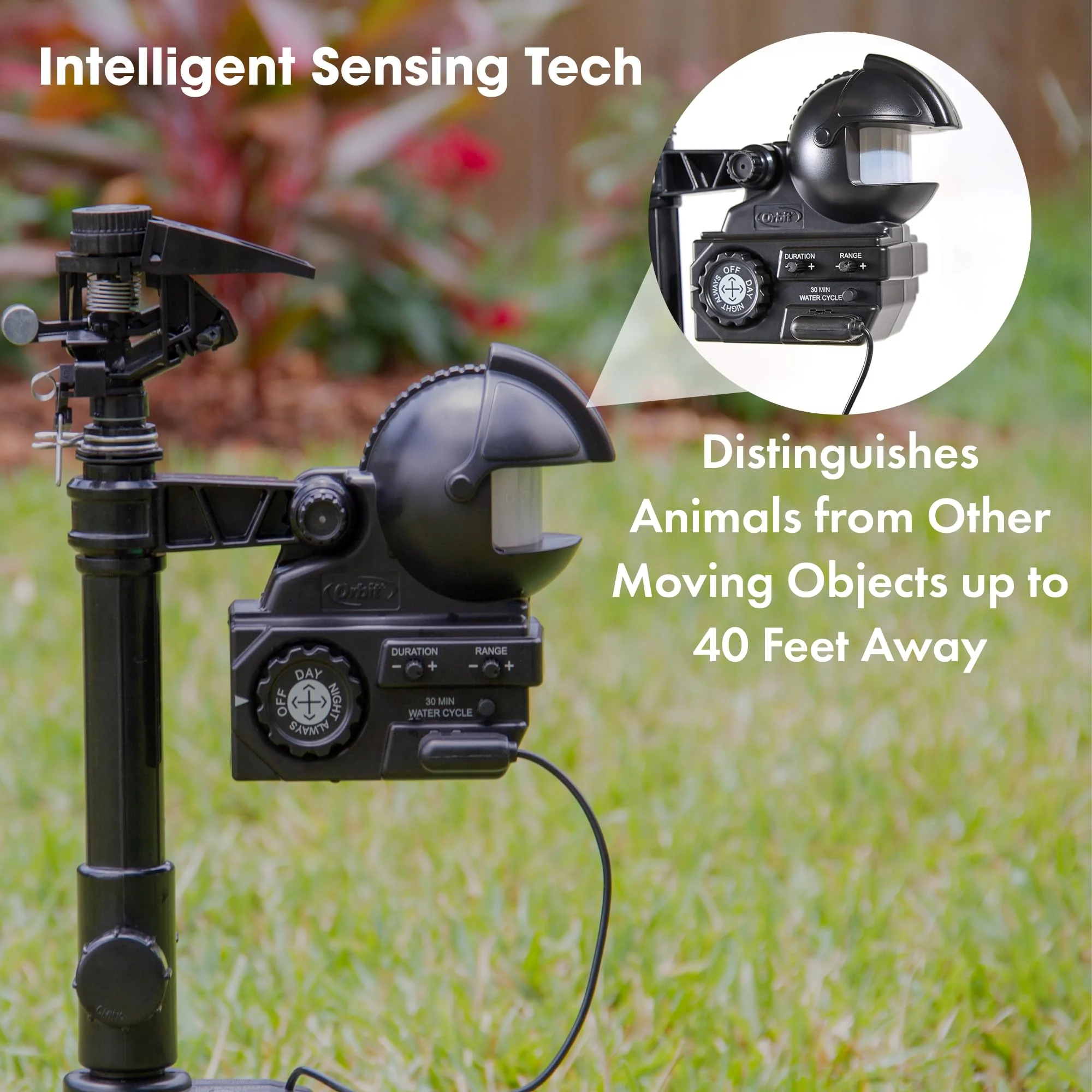 Orbit Yard Enforcer Motion-Activated Sprinkler