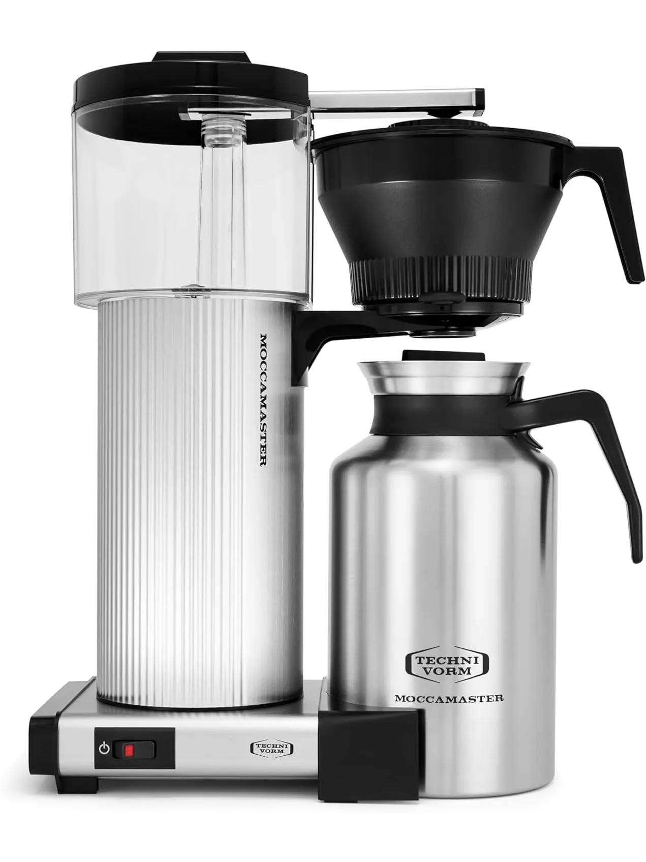 Technivorm Moccamaster 39340 CDT Grand Coffee Maker, 60 Ounce, Silver