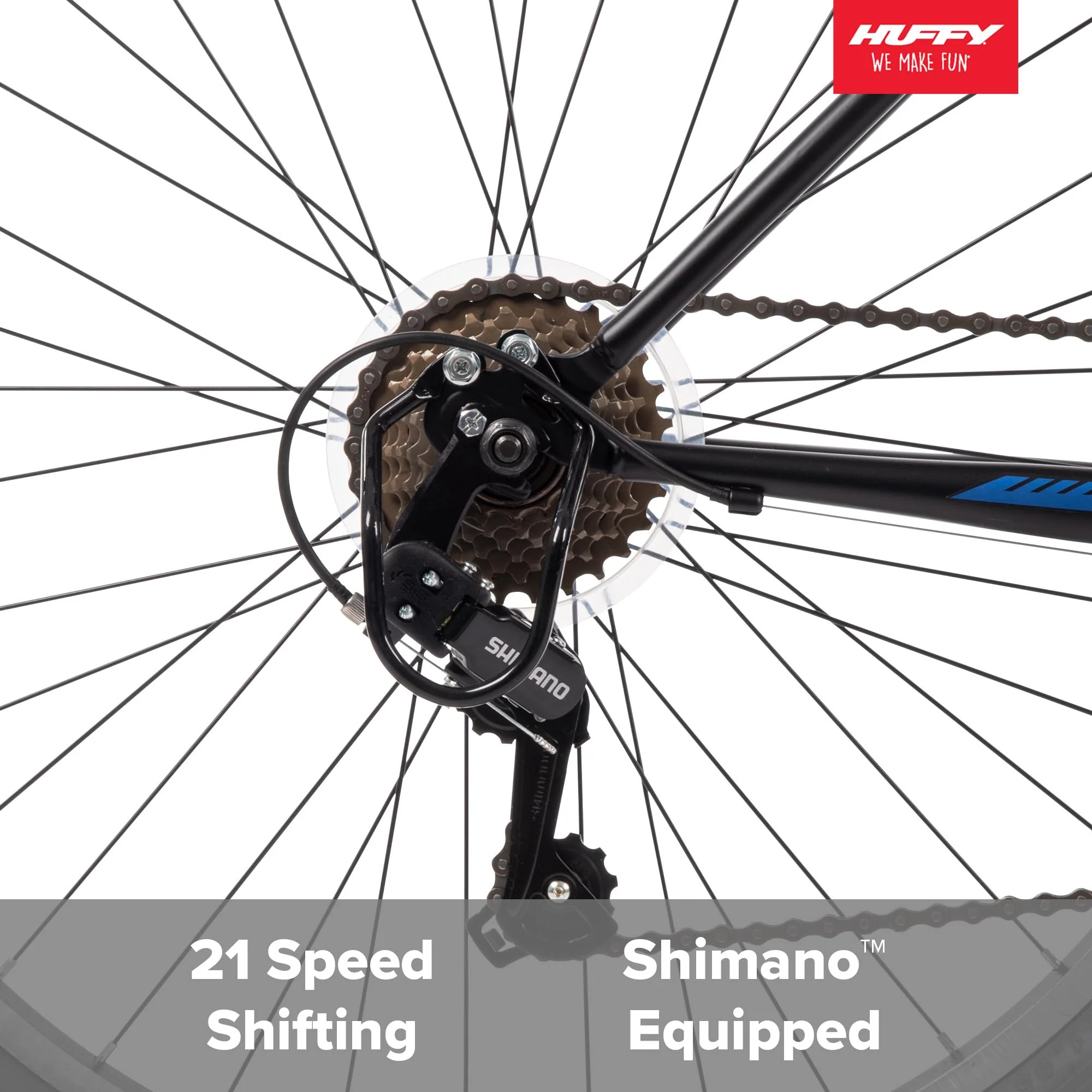 Huffy Stone Mountain 21-Speed Hardtail Men’s Mountain Bike