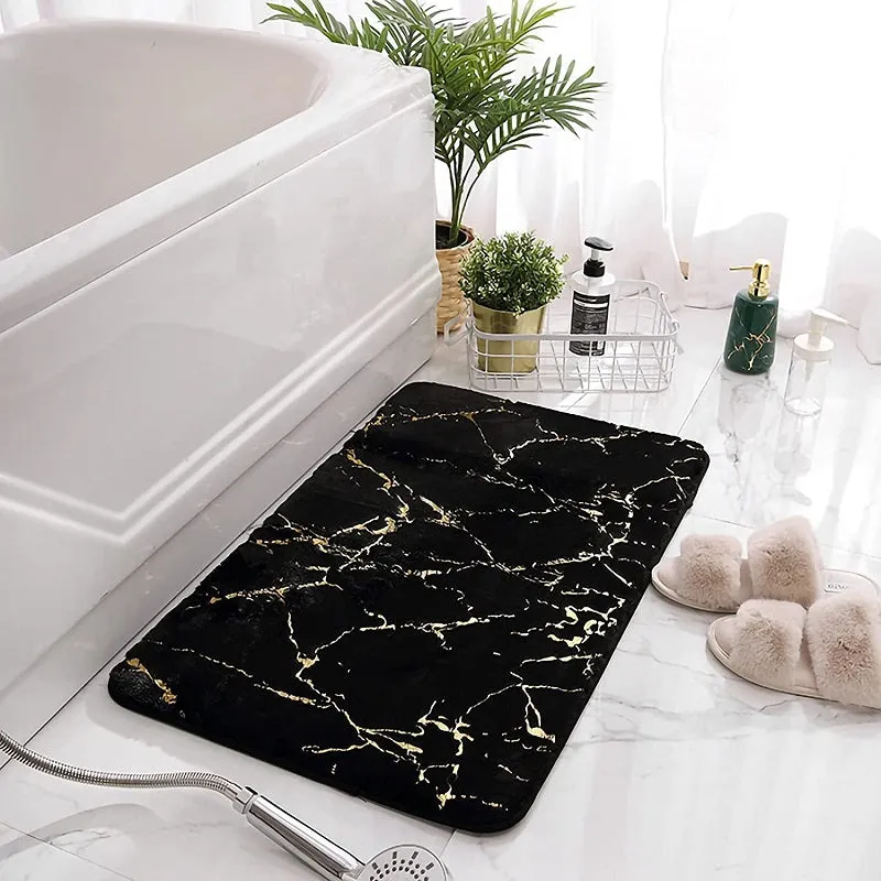 Tapis De Bain Effet Marbre