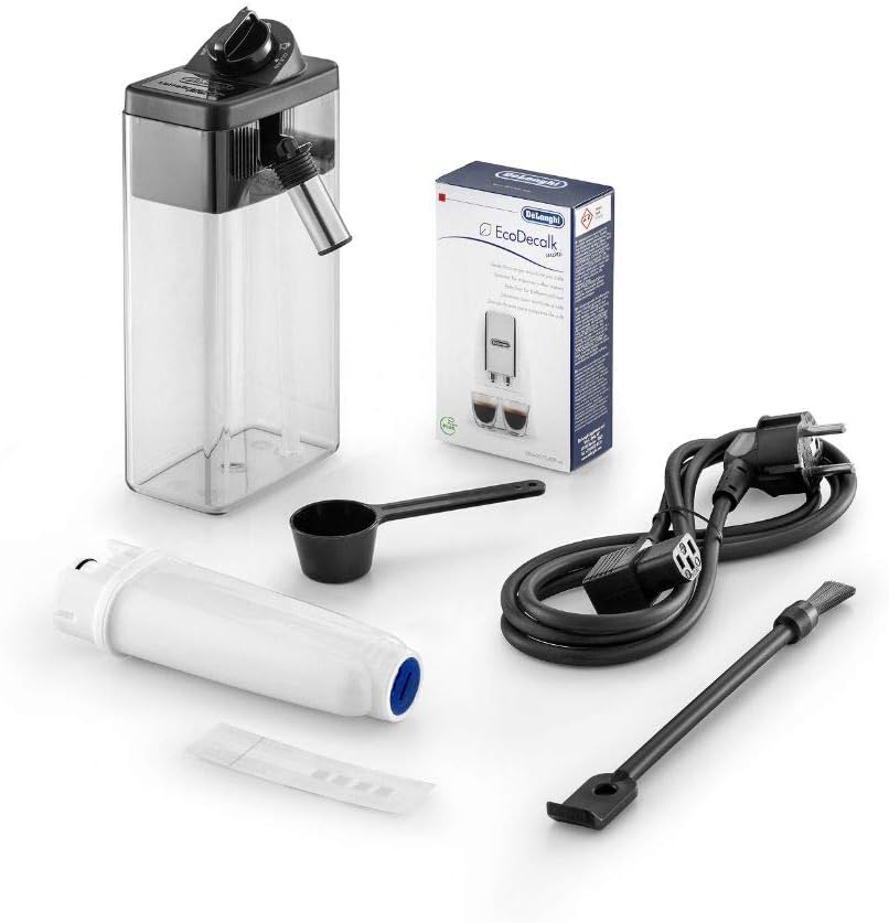 De'Longhi Dinamica Machine a Café Grain ECAM350.55.B Cappuccino et Expresso, 1.8L, Noir