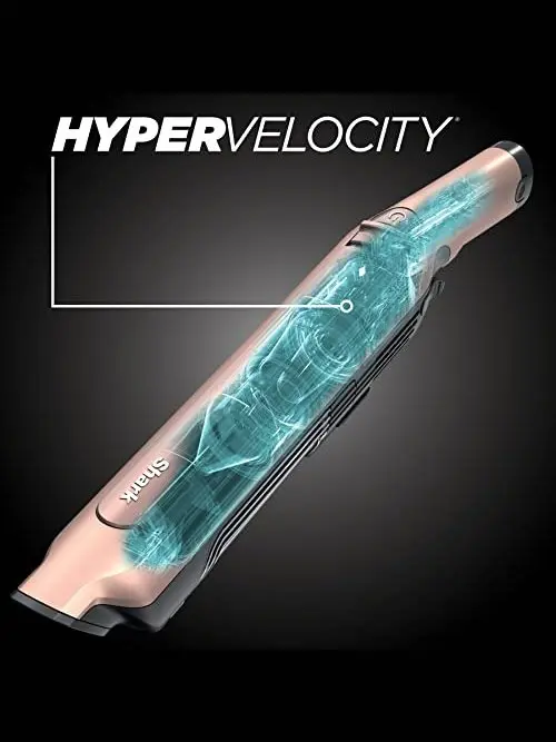 Shark WS642RG WANDVAC System Pet 3-in-1 Ultra-Lightweight Powerful Cordless Stick & Handheld Vacuum Combo with Charging Dock, Duster Crevice Tool & Pet Multi-Tool, Rose Gold