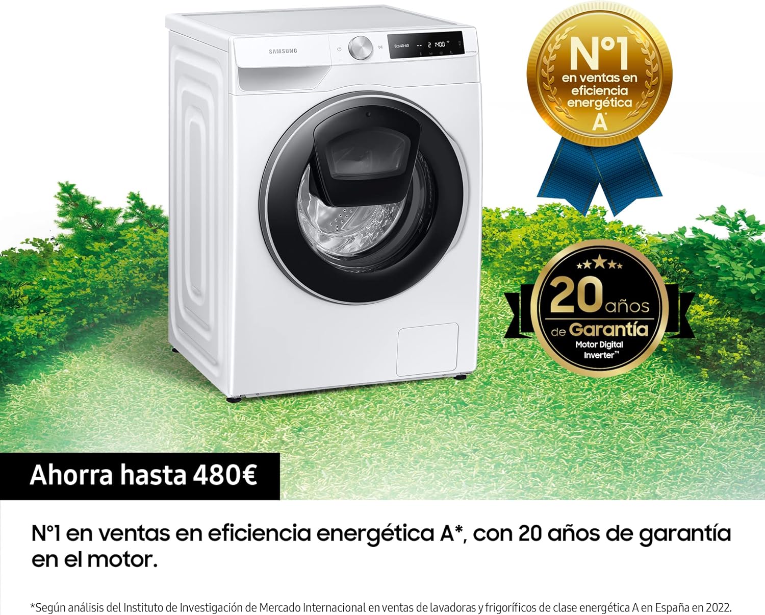 Machine à laver Samsung WW90T936DSH 9 kg