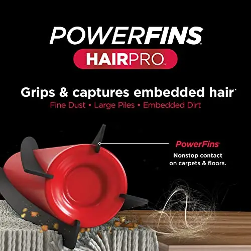 Shark HZ702 Ultralight PetPro Corded Stick Vacuum with PowerFins HairPro Odor Neutralizer Technology, Wine Purple, 0.37 L Capacity