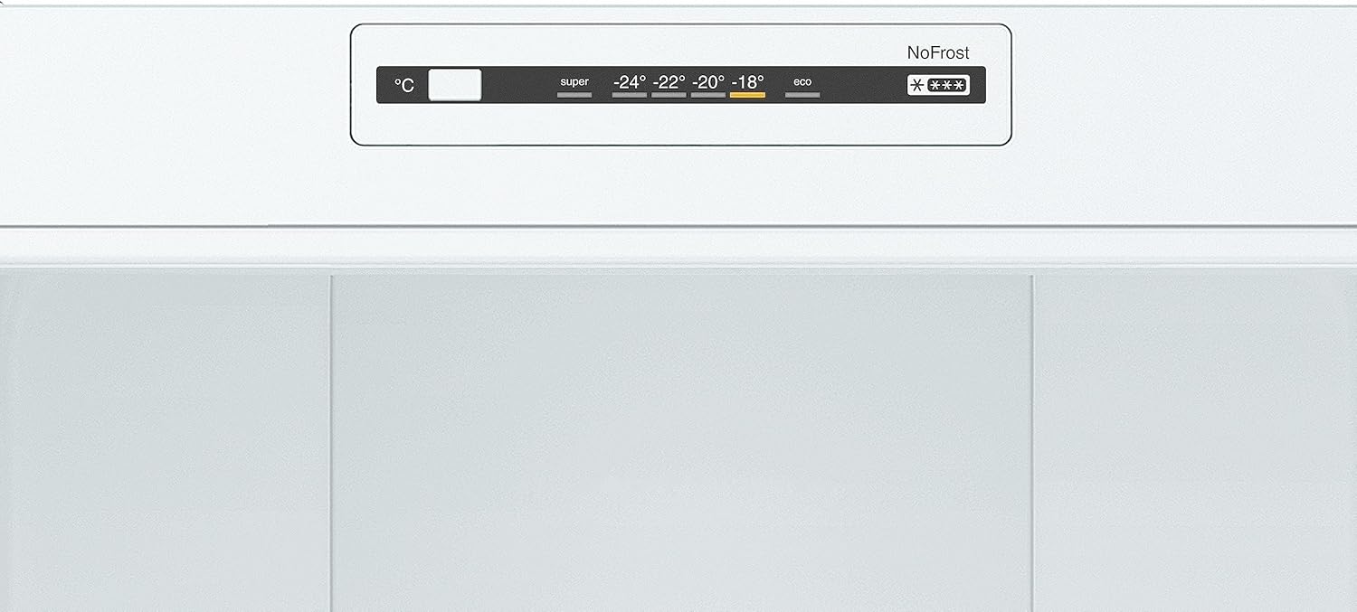 Bosch KGV33VWEAS, Série 4, Réfrigérateur congélateur, Pose libre, 176 x 60 cm, 195 L / 94 L, Blanc